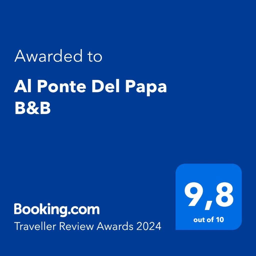 רומא Al Ponte Del Papa B&B מראה חיצוני תמונה